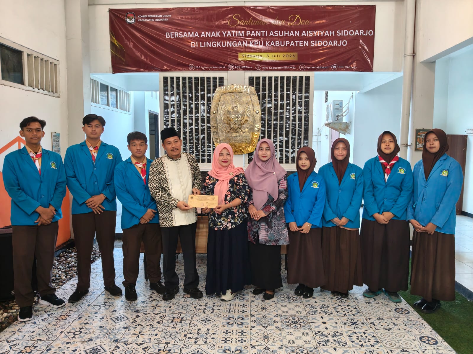 SISWA PKL DI KANTOR KPU