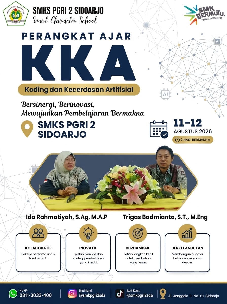 PERANGKAT AJAR KKA OLEH TRIGAS BADMIANTO, S.T, M.Eng DARI BBPPMPV BOE MALANG